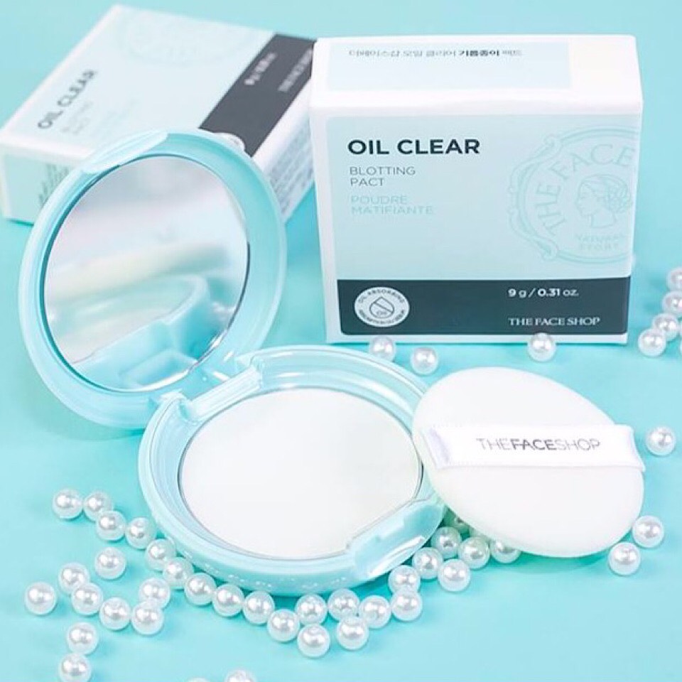 Phấn Phủ Bột Kiềm Dầu Trong Suốt OIL CLEAR BLOTTING POWDER